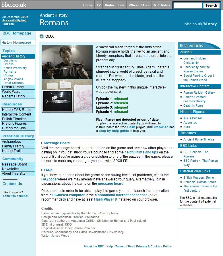 CDX Website