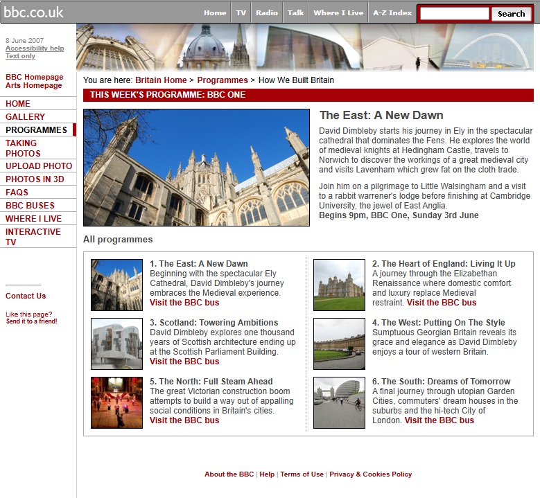 How We Built Britain Website