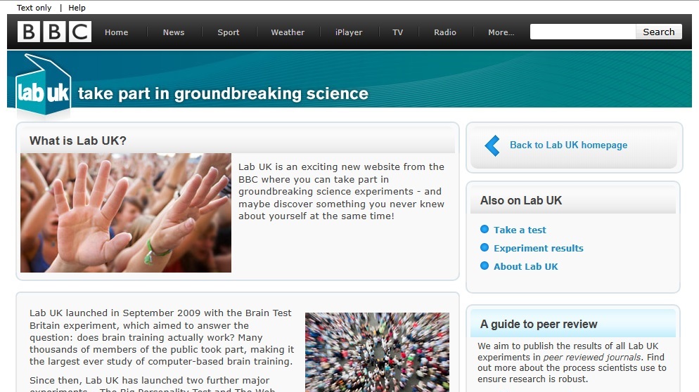 Lab UK Website
