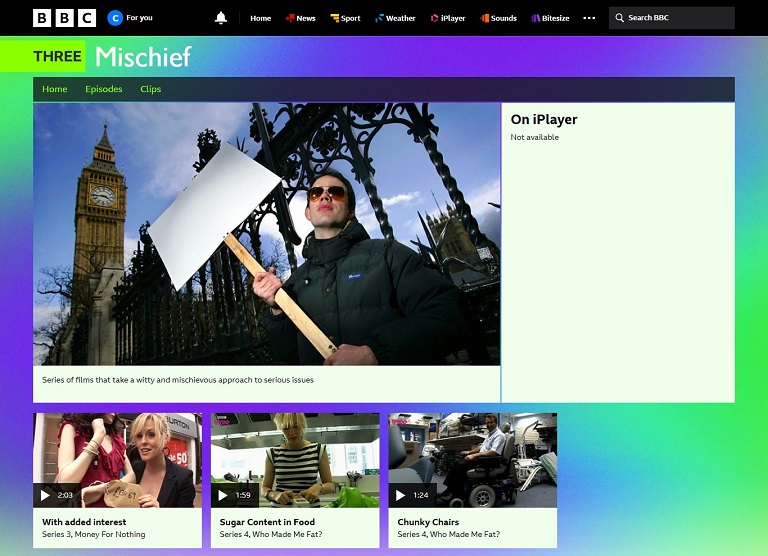 Mischief Website