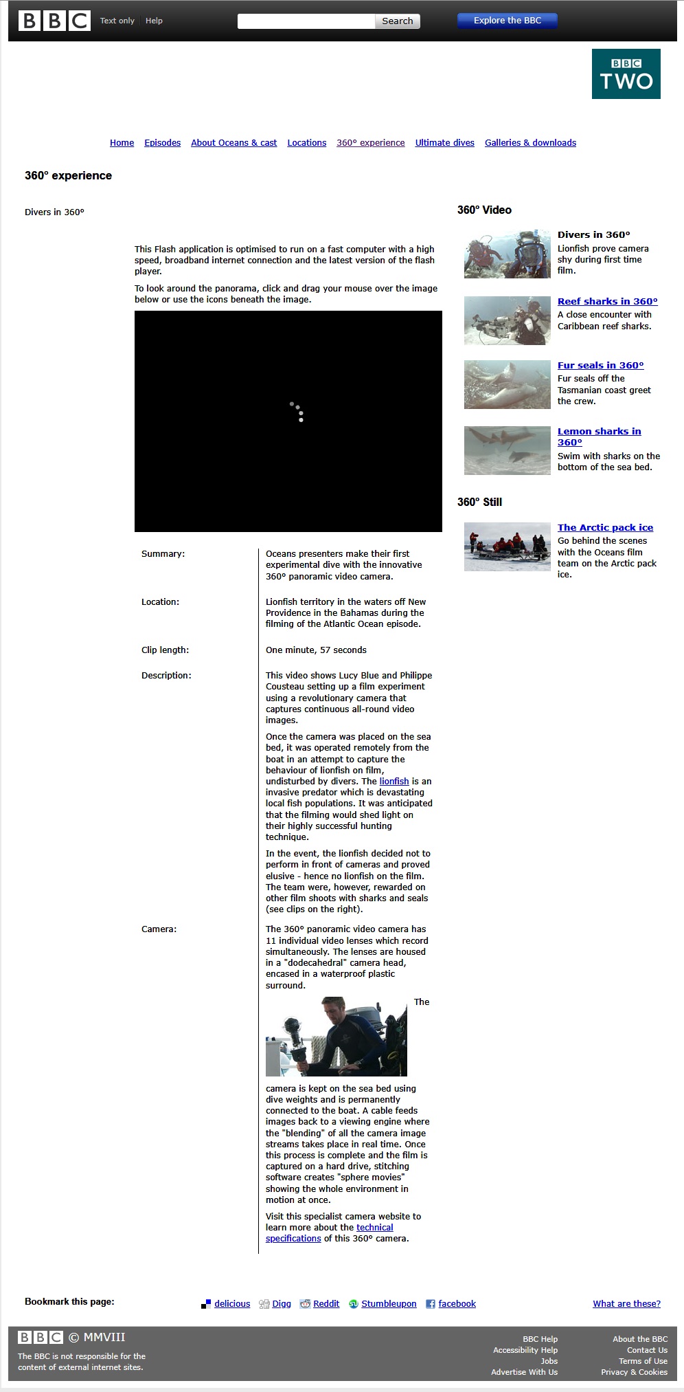 Oceans Website