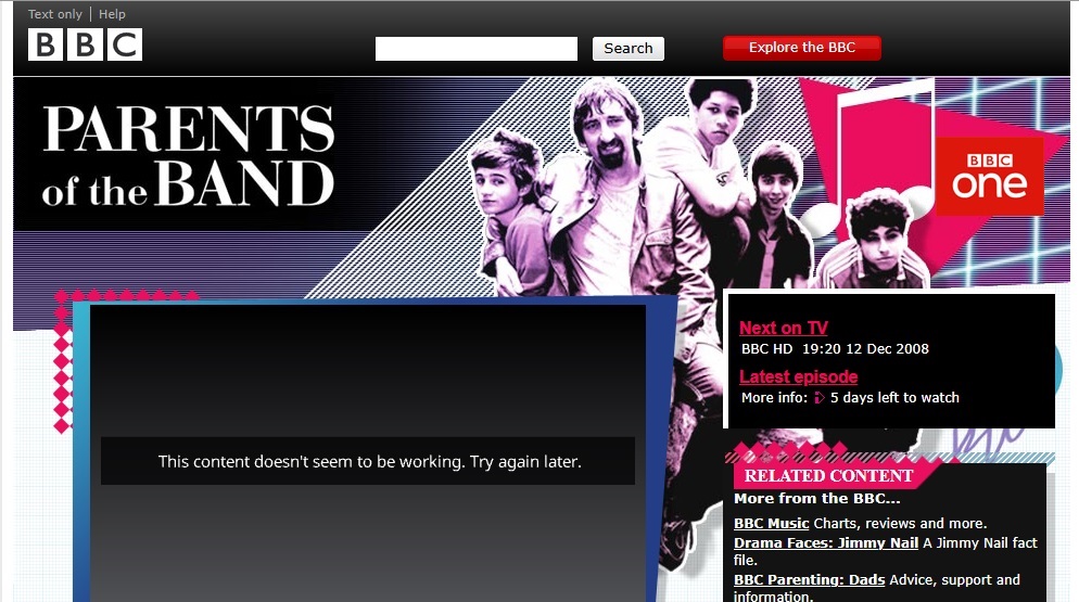 Parents Of The Band Website