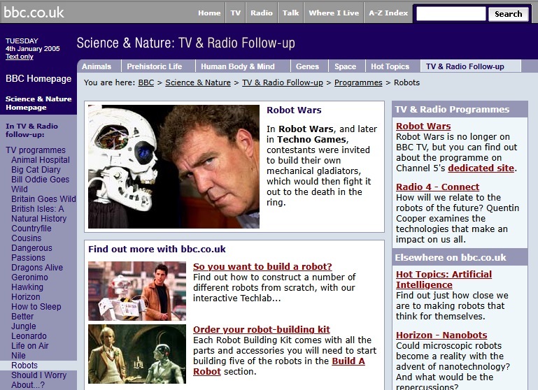 Robots Website