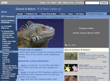 Dragons Alive Website