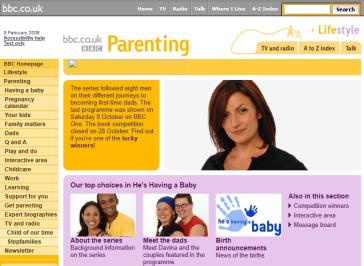 He's Having A Baby Website