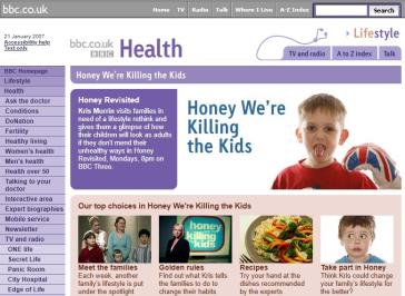 Honey We're Killing The Kids Website