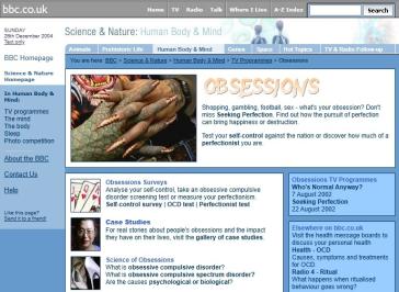 Obsessions Website