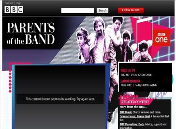 Parents Of The Band Website