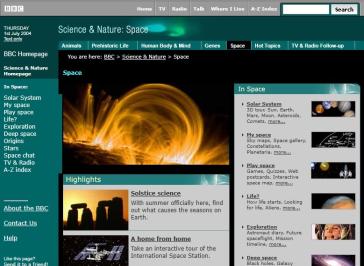 Space Website
