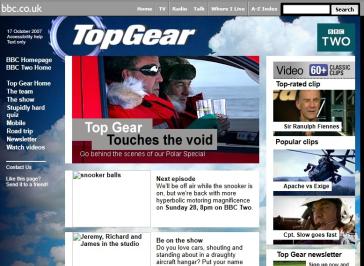 Top Gear Series 10 Website