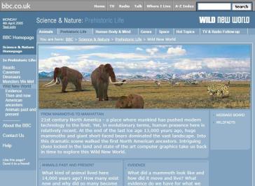 Wild New World Website