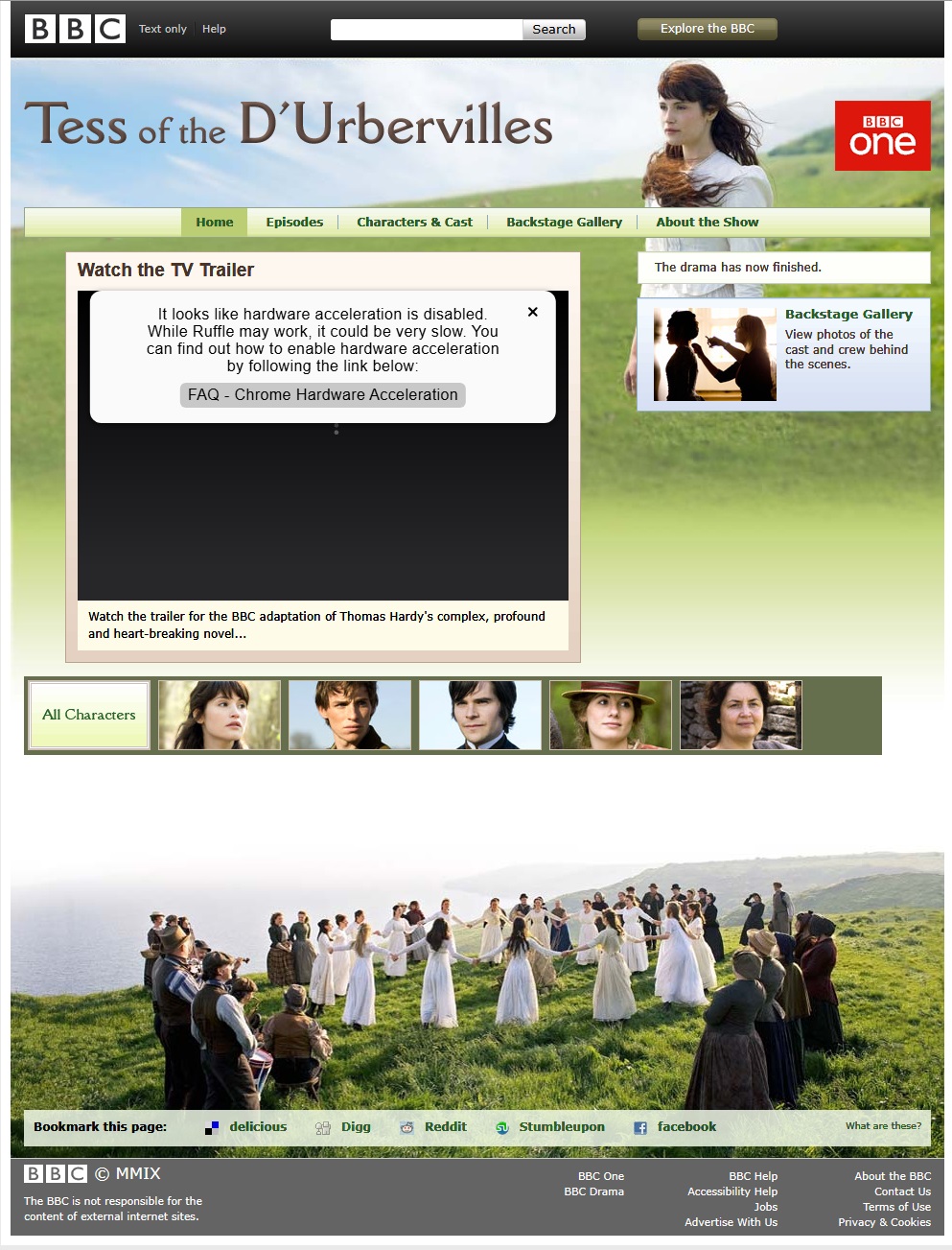 Tess Of The D'Urbervilles Website