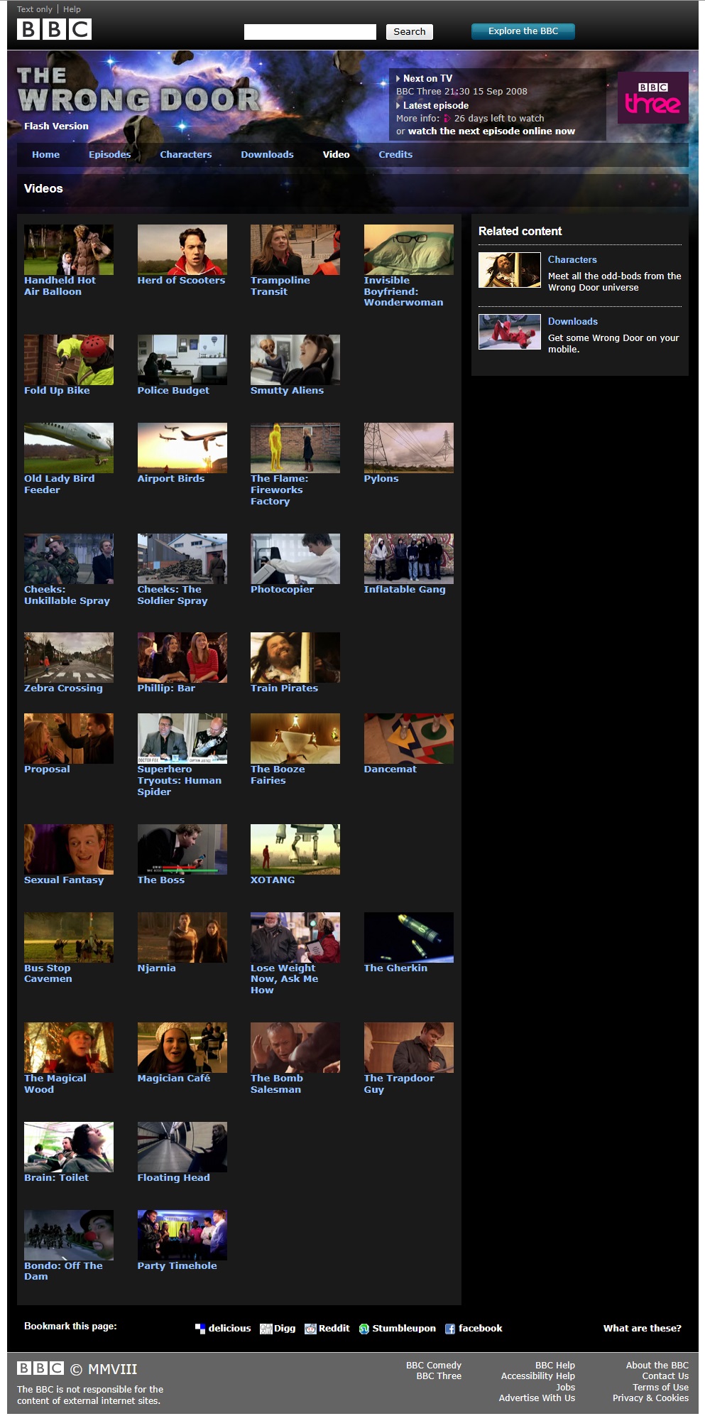 The Wrong Door Website