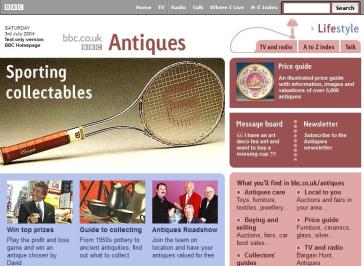 Antiques Website