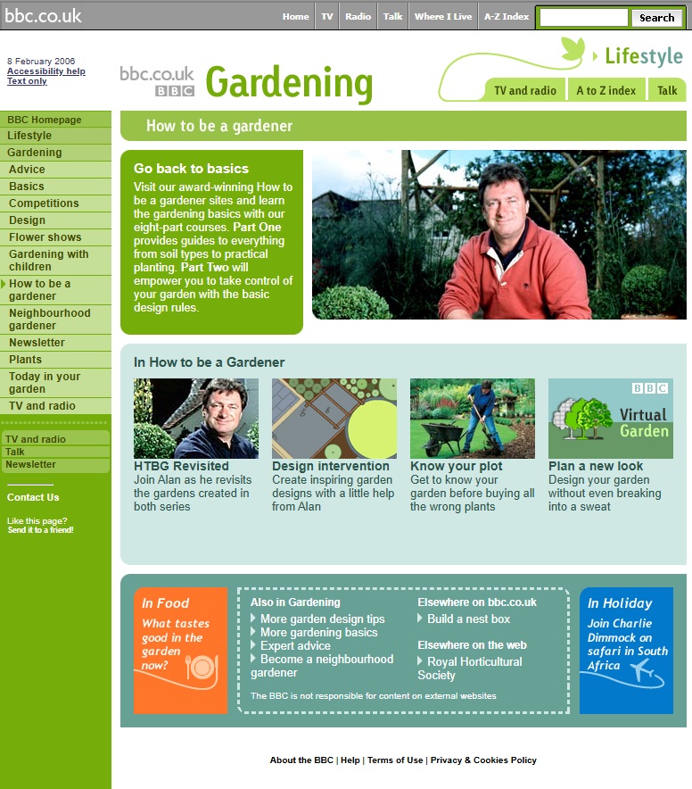 How To Be A Gardener Website
