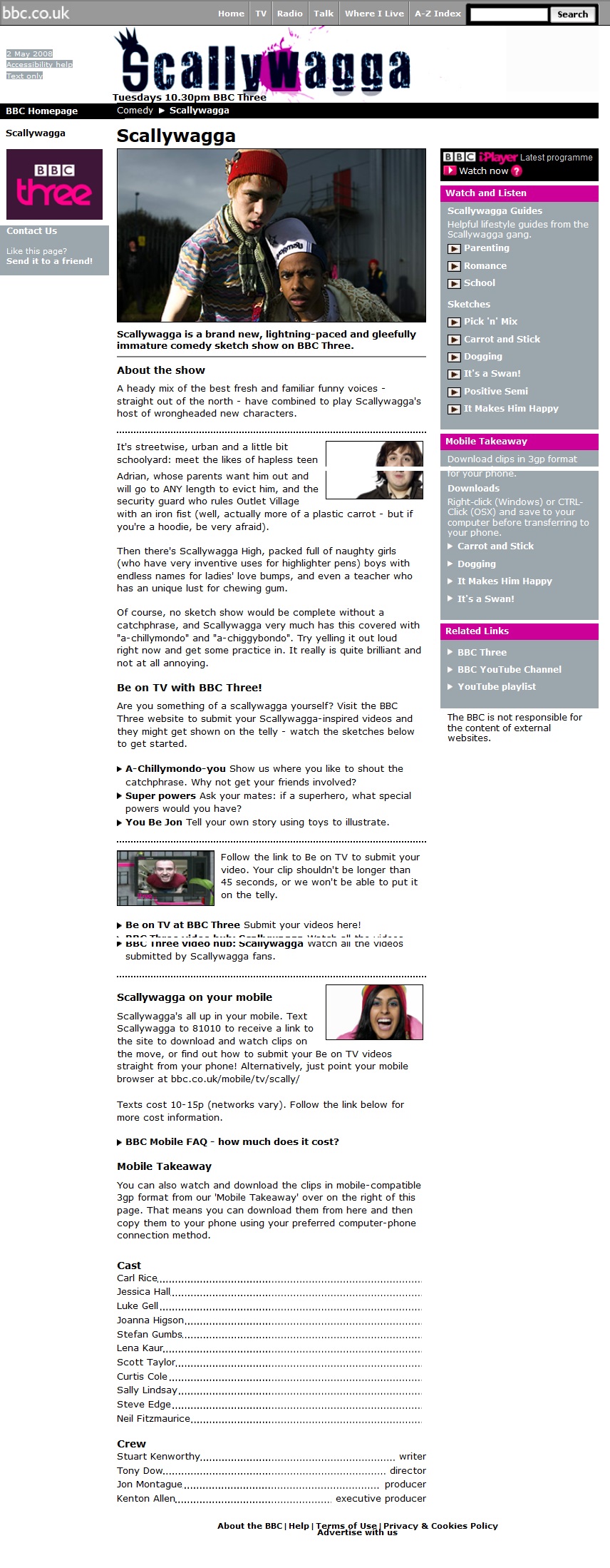 Scallywagga Website