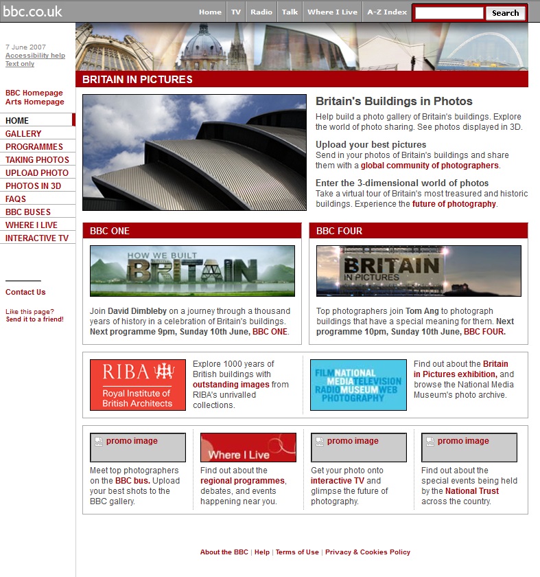 Britain In Pictures Website