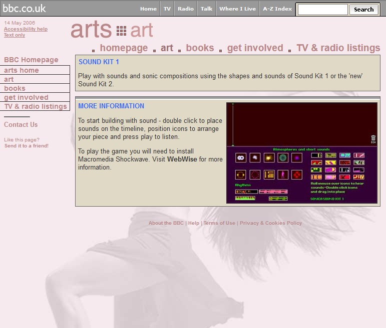 Digital Arts 2004 Website