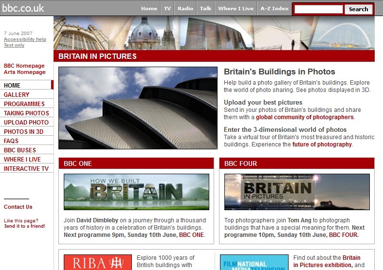 Britain In Pictures Website