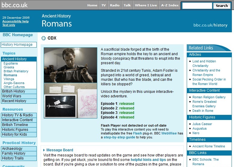 CDX Website