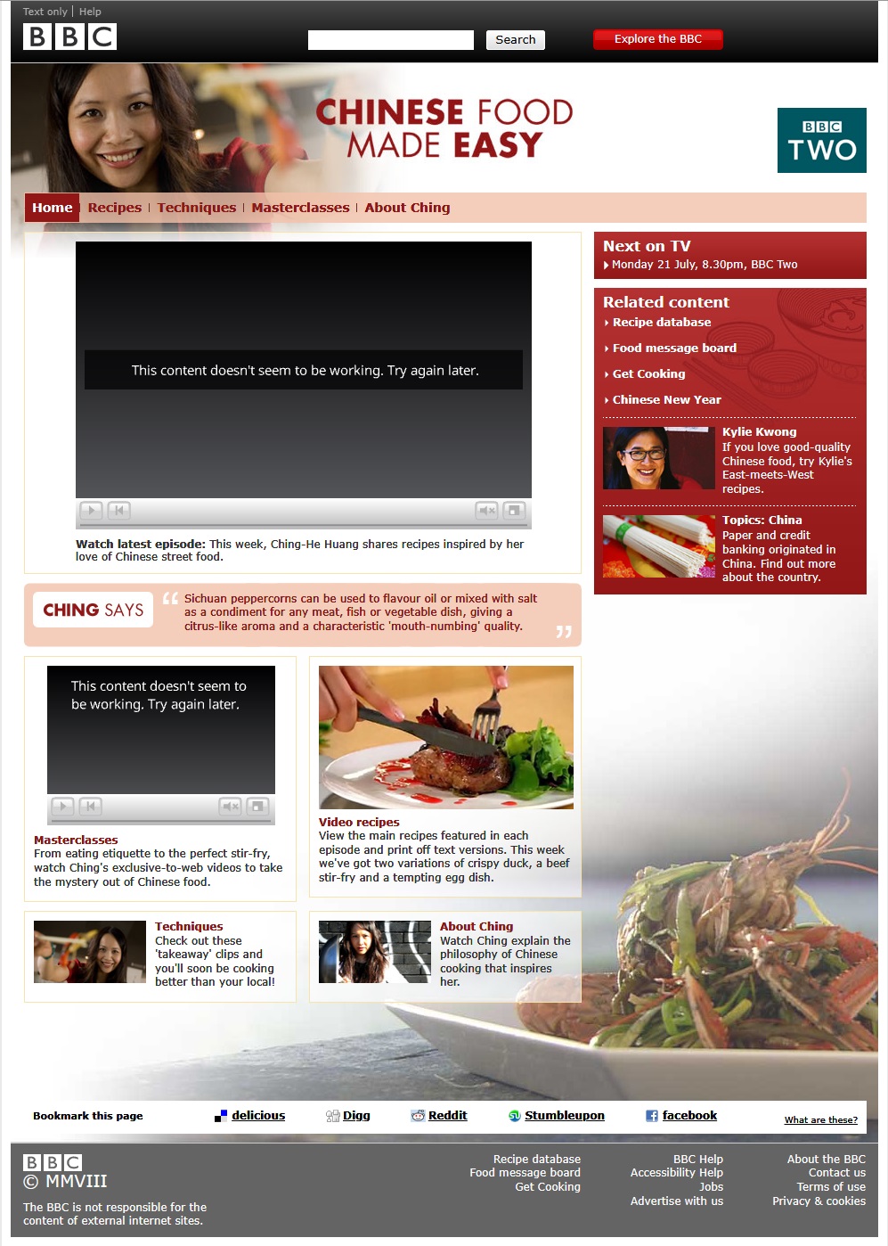Chinese Food Made Easy Website