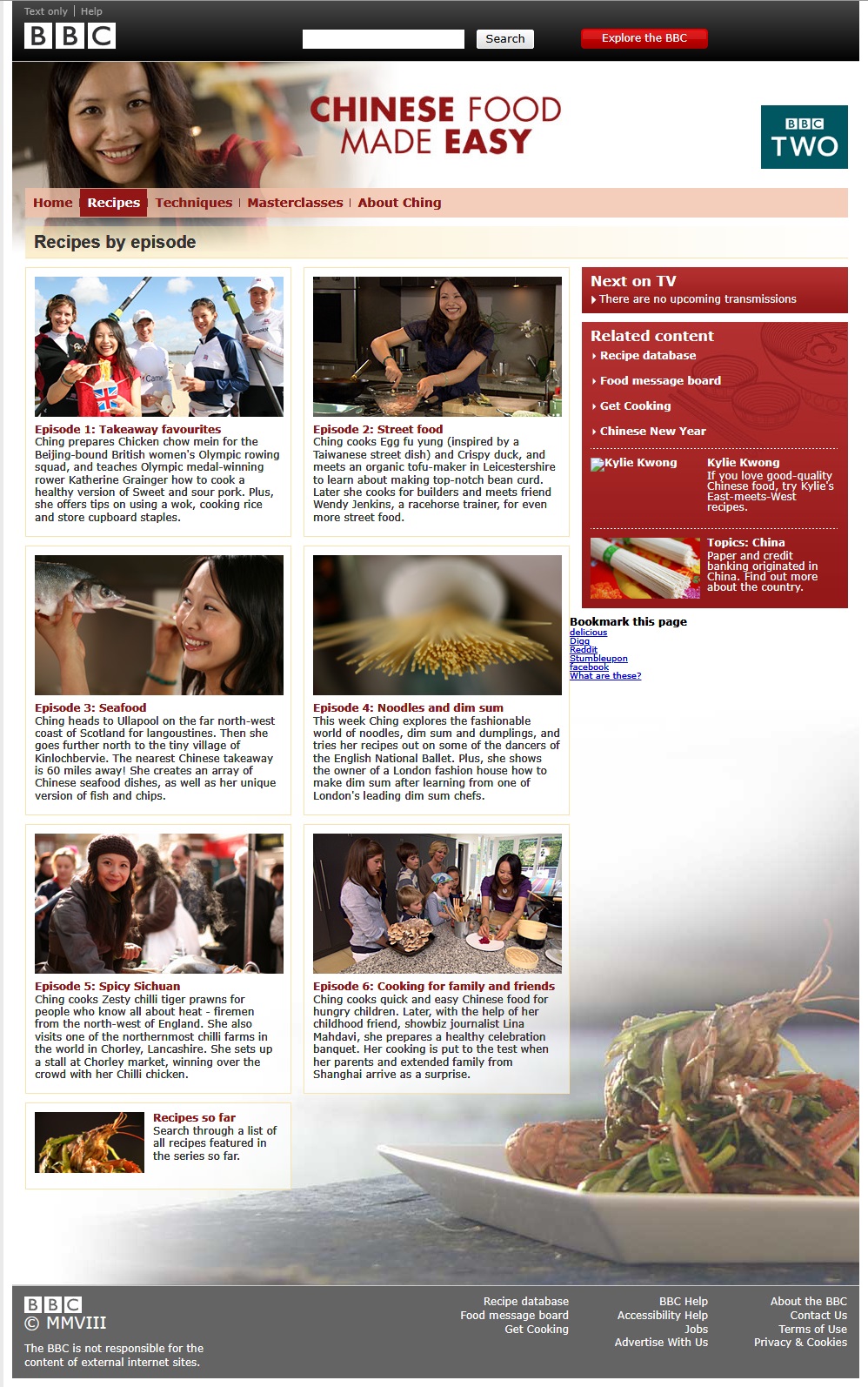 Chinese Food Made Easy Website