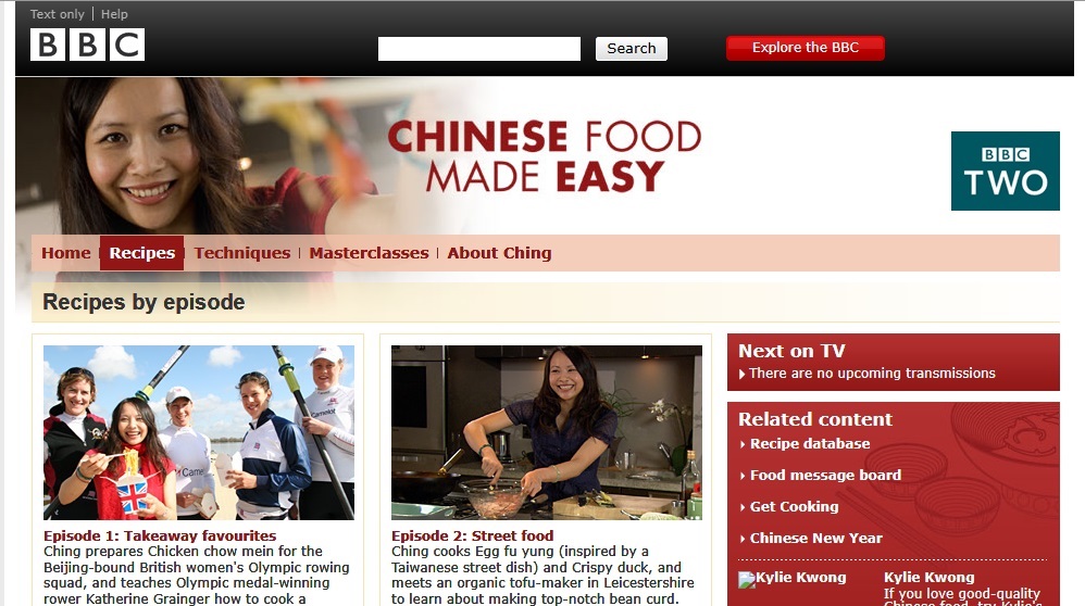 Chinese Food Made Easy Website