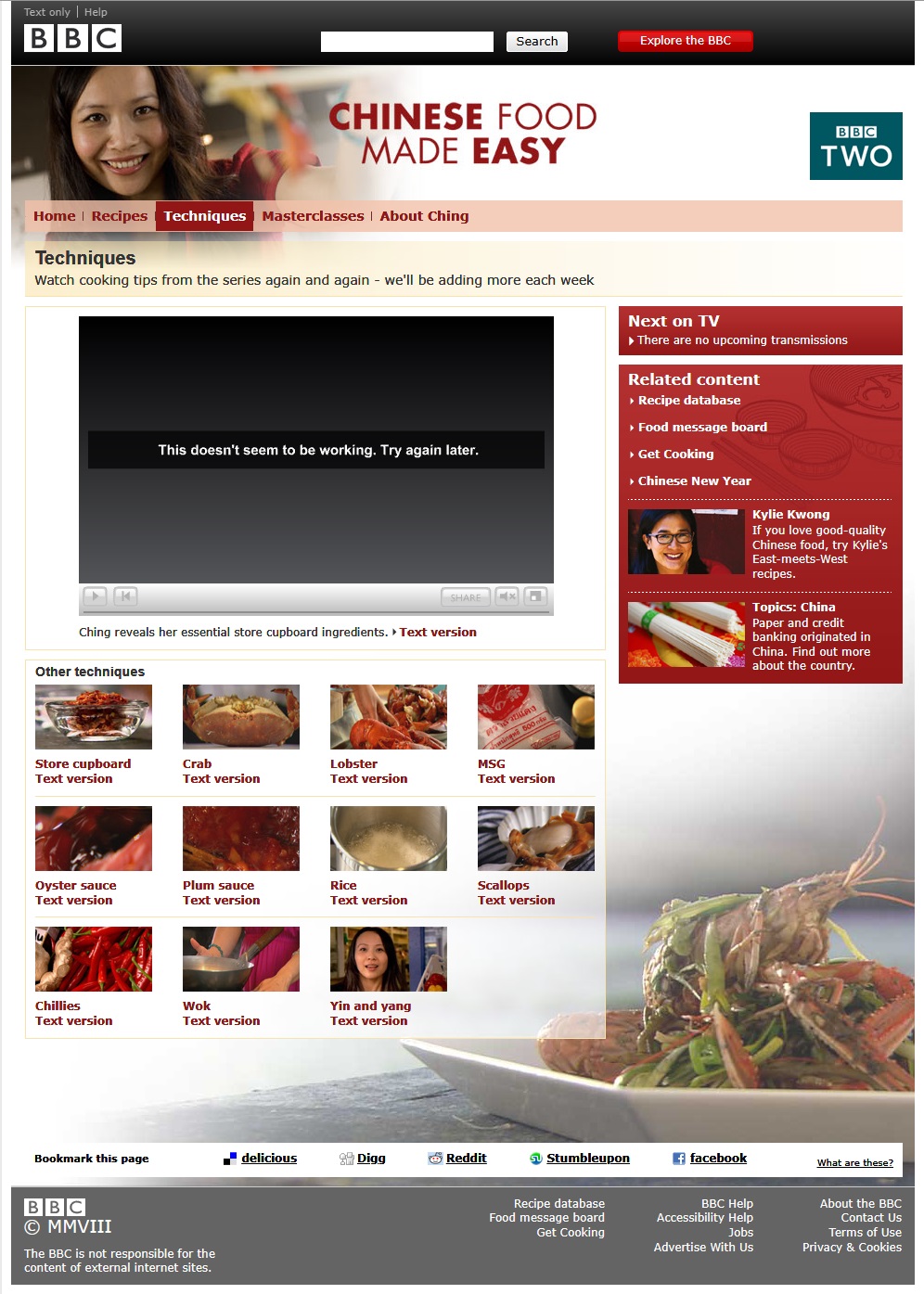 Chinese Food Made Easy Website