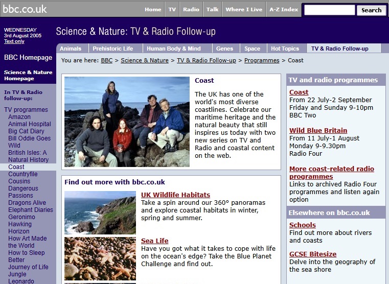 Coast Website
