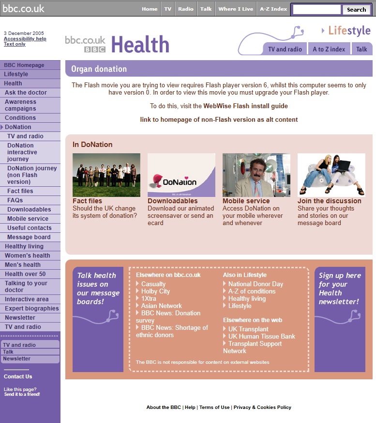 DoNation Website