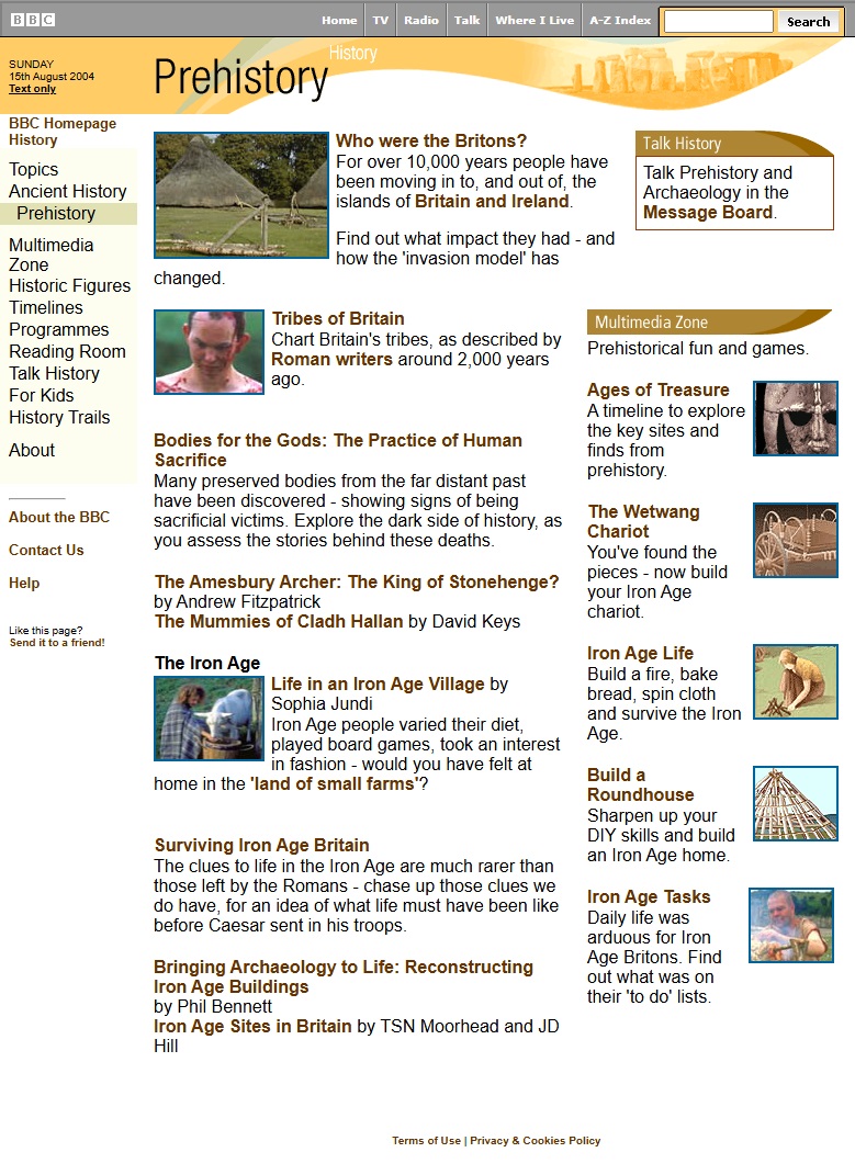 First Britons Website