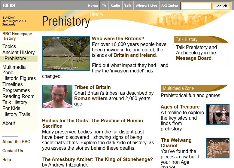 First Britons Website