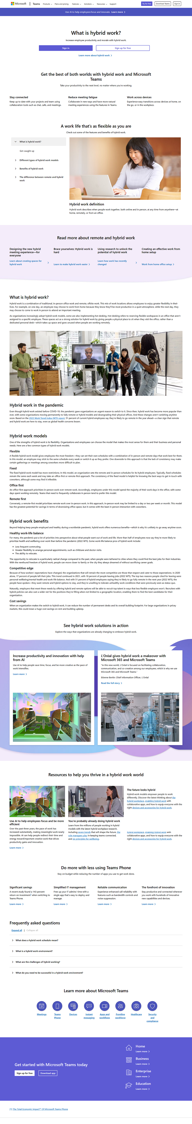 Remote & Hybrid Learning Website