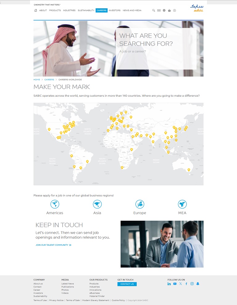 Careers - Worldwide SABIC website