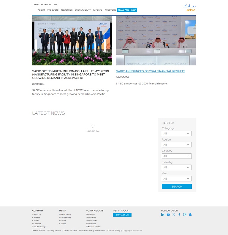 News - Latest SABIC website