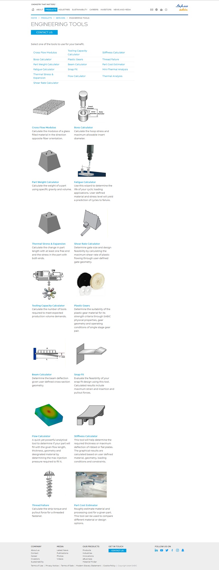 Products - Engineering SABIC website
