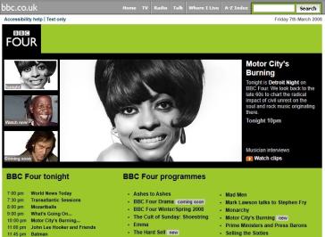 BBC Four Website