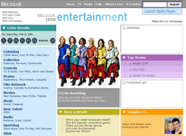 Entertainment Website