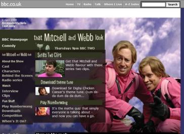 Mitchell & Webb Website