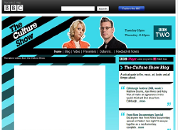 Culture Show Website Redesign