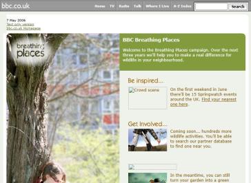 Breathing Places Website