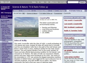 Countryfile Website