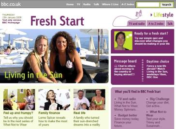 Fresh Start Website