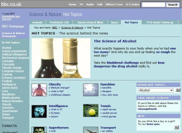 Hot Topics Website