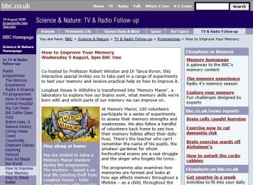 How To Improve Your Memory Website
