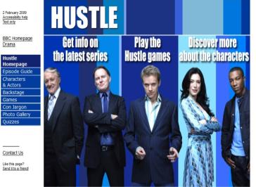 Hustle Website