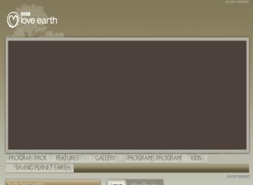 Love Earth Website