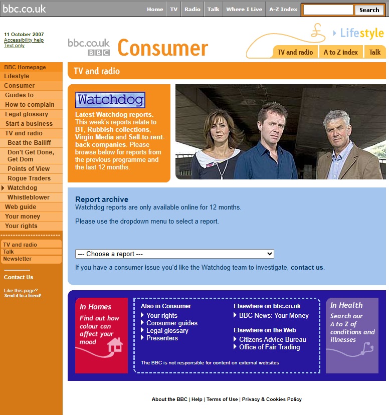 Watchdog Website